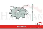 Krój tarczowy uzębiony, 15 zębów, 18" 31-346081, 056115