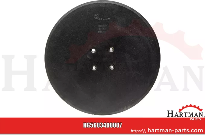 Krój tarczowy gładki, Ø 460 x 5 mm 076406R, KK076406R, 076406, KK07640