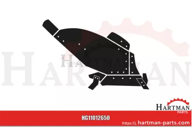 Kątowy lemiesz z dziobem wymiennym prawy 14" 173424