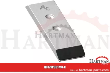 Dziób lemiesza z nałożeniem, lewy 6431 G, 73234, 173315, 260192, PKO -