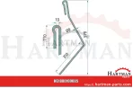 Palec zagarniający siewnika środkowy, prawy, długi III 976004