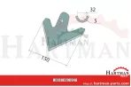 Redlica opielacza 150 x 5 mm G13640360R