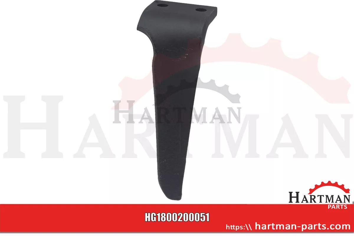 Ząb brony aktywnej prawy, z powłoką 300 x 100 x 15 mm M36100215R, M361