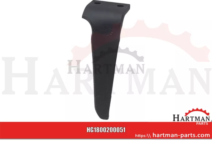 Ząb brony aktywnej prawy, z powłoką 300 x 100 x 15 mm M36100215R, M361