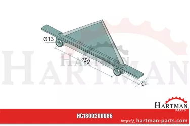 Rozdrabniacz grudy R17620400R, R17620400, 17620400, 17620400R