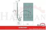 Klapa ochronna M24400710R, M24400710, 24400710, 24400710R