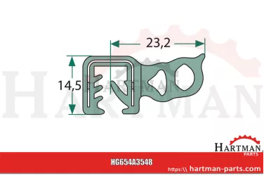 Uszczelka RE570092, RE249465, R164135, R206158, RE51363