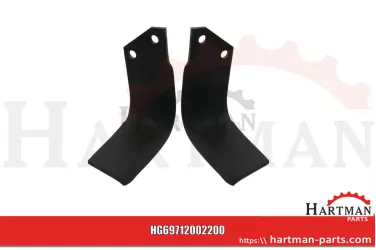 Nóż kątowy prawy, typ AG2 F und AG3 F 12002200
