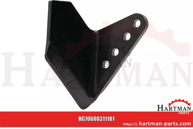 Redlica skrzydełkowa lewa, wąska HM, 4 otwory, 107,5 mm 00311181,00311