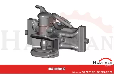 Zestaw pokryw z odlewu, ze śrubami Fendt Ø 8,2 mm HS1700-1KUD-F-E/13