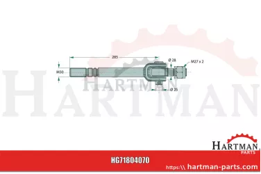 Stabilizator kat. 2 100282004