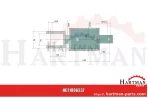 Ramię podnośnika hydraulicznego blokada z gwintem 3/8”