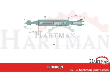 Ramię podnośnika hydraulicznego Ramię podnośnika hydraulicznego