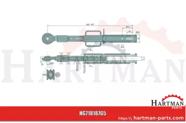 Pręt podnośnika 7700043318,40806004