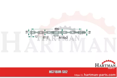 Stabilisatorenkette 070071004