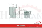 Zestaw naprawczy silnika 3 pierścienie, Ø 106,5 mm sworzeń Ø 34,93 x 8