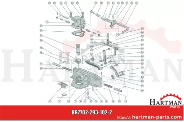 Zestaw dźwigni 335 8003930,8003930