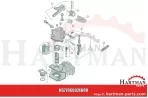 Głowica zaczepu kpl., 38 mm 8003649,8003649