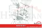 Prowadnica sprężyny powrotnej 2000 8004161,8004161