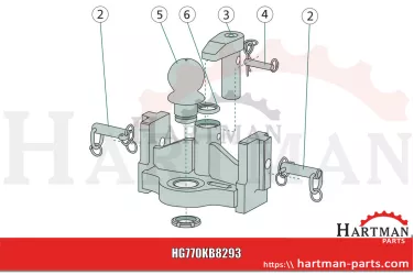 Zaczep automatyczny 8002574,8002574