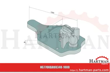 Płyta nośna 8004277,8004277