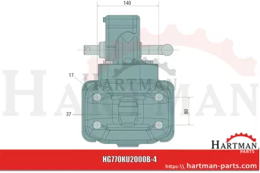 Zaczep automatyczny z kołnierzem 8003290