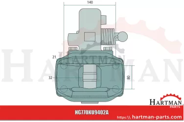 Zaczep automatyczny z kołnierzem