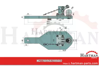 Płyta nośna K80® TYM T1204, T1304