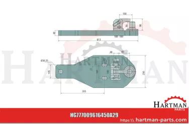 Płyta nośna Pitonfix MF 5425-5480 Dyna-4