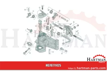 Zestaw mocowania - tarcza krzywkowa do szerokości śladu 312 (12..)