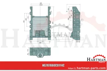 Rama zaczepowa z Pitonfix *na Piton Fix