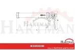 Reczny pistolet do kartuszy 600 ml 980