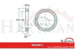 Nakrętka rowkowana M65 x 2 mm 981DKM13