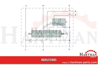 Dodatkowy rozdzielacz hydrauliczny do doposażenia w 3. pozycji, niekom