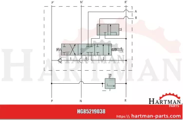 Rozdzielacz hydrauliczny System AK jedno-/dwustronnego działania (z dź