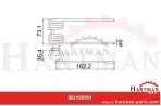 Sprężyste zęby DURASTAR DURASTAR 436.163.001
