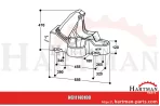 Membranowa pompa pastwiskowa Model 548 Junior (powłoka PE) 100.0548, 1