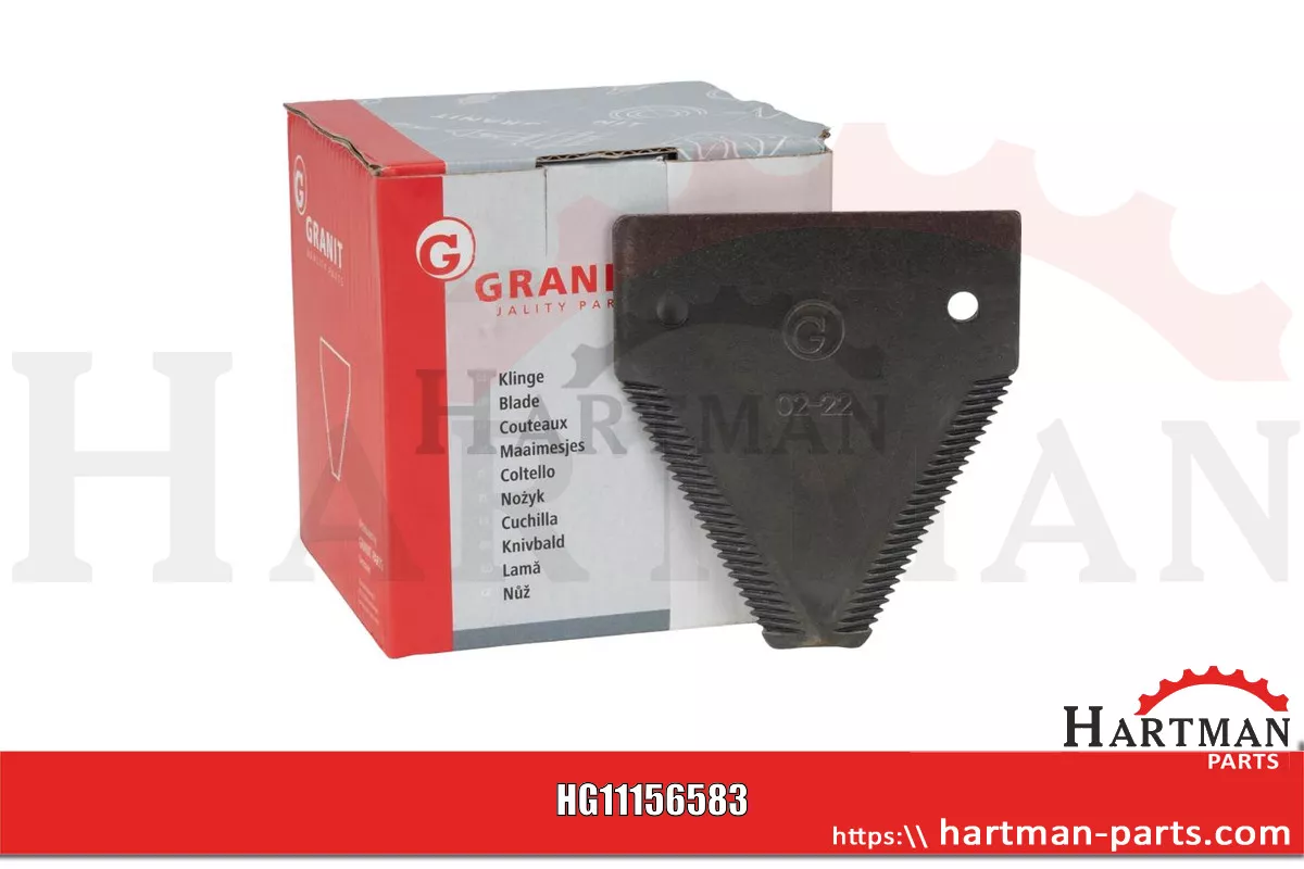 Ostrze górne ząbkowane K34390.1, K34390, 41826