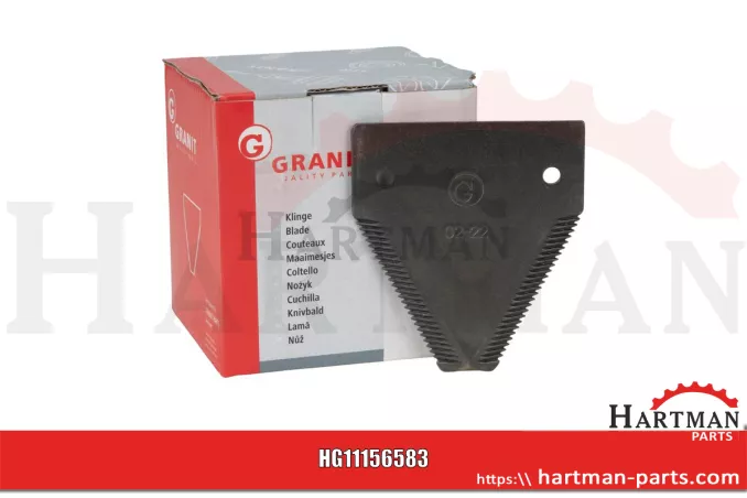 Ostrze górne ząbkowane K34390.1, K34390, 41826