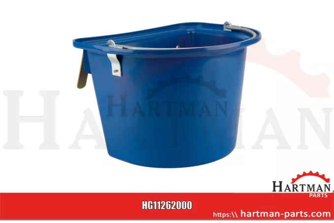 Koryto do karmienia turniejowego niebieski, z uchwytem i hakiem 381222