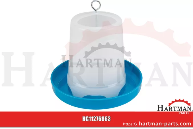 Podajnik z tworzywa sztucznego 1,5 kg, bez pokrywy 38505300015