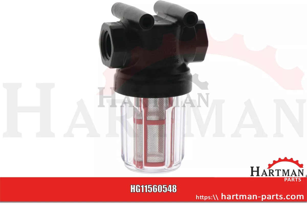 Filtr ssący 1/2″, filtr z 30 oczkami 04006530