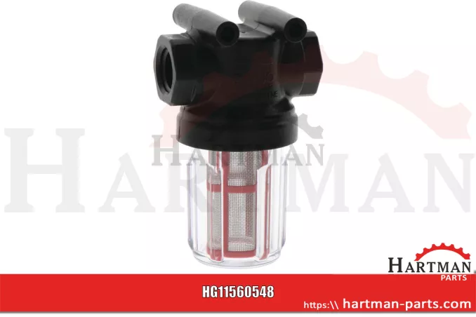 Filtr ssący 1/2″, filtr z 30 oczkami 04006530