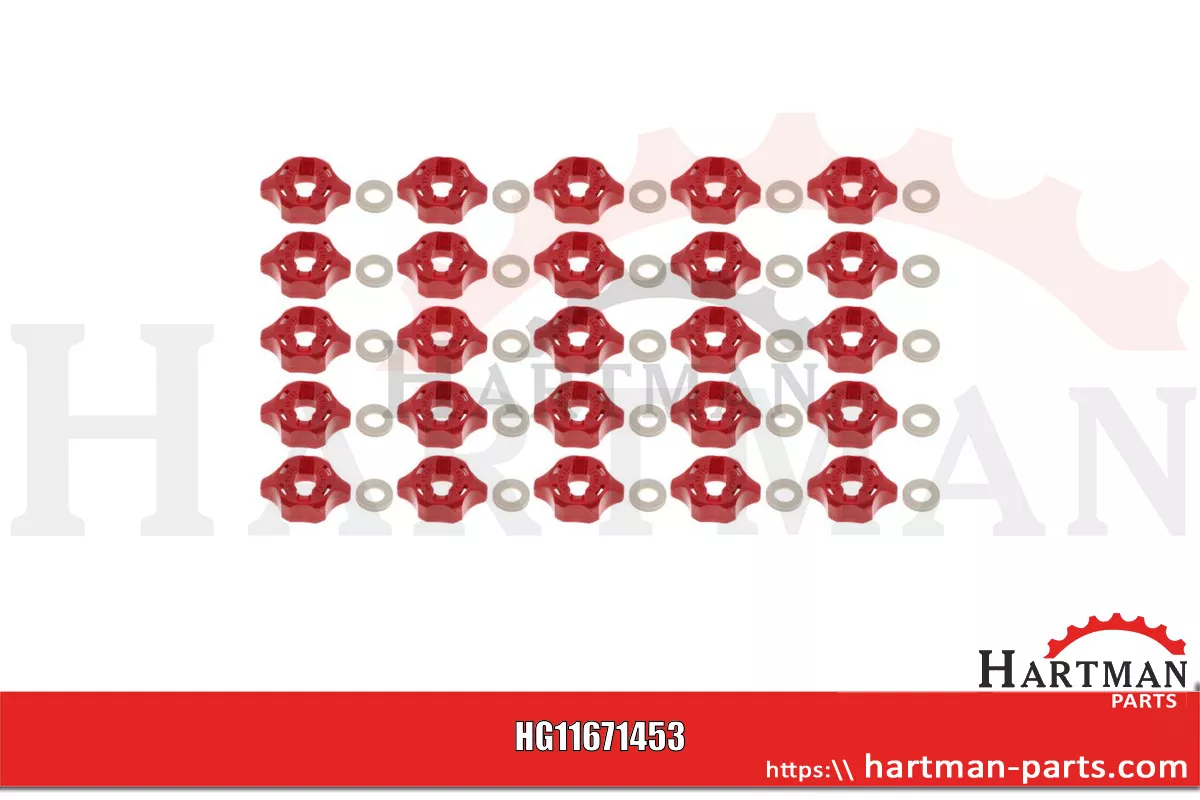 Nakrętka bagnetowa SW 10 czerwona stary 0652045600, 0652025600, 065202