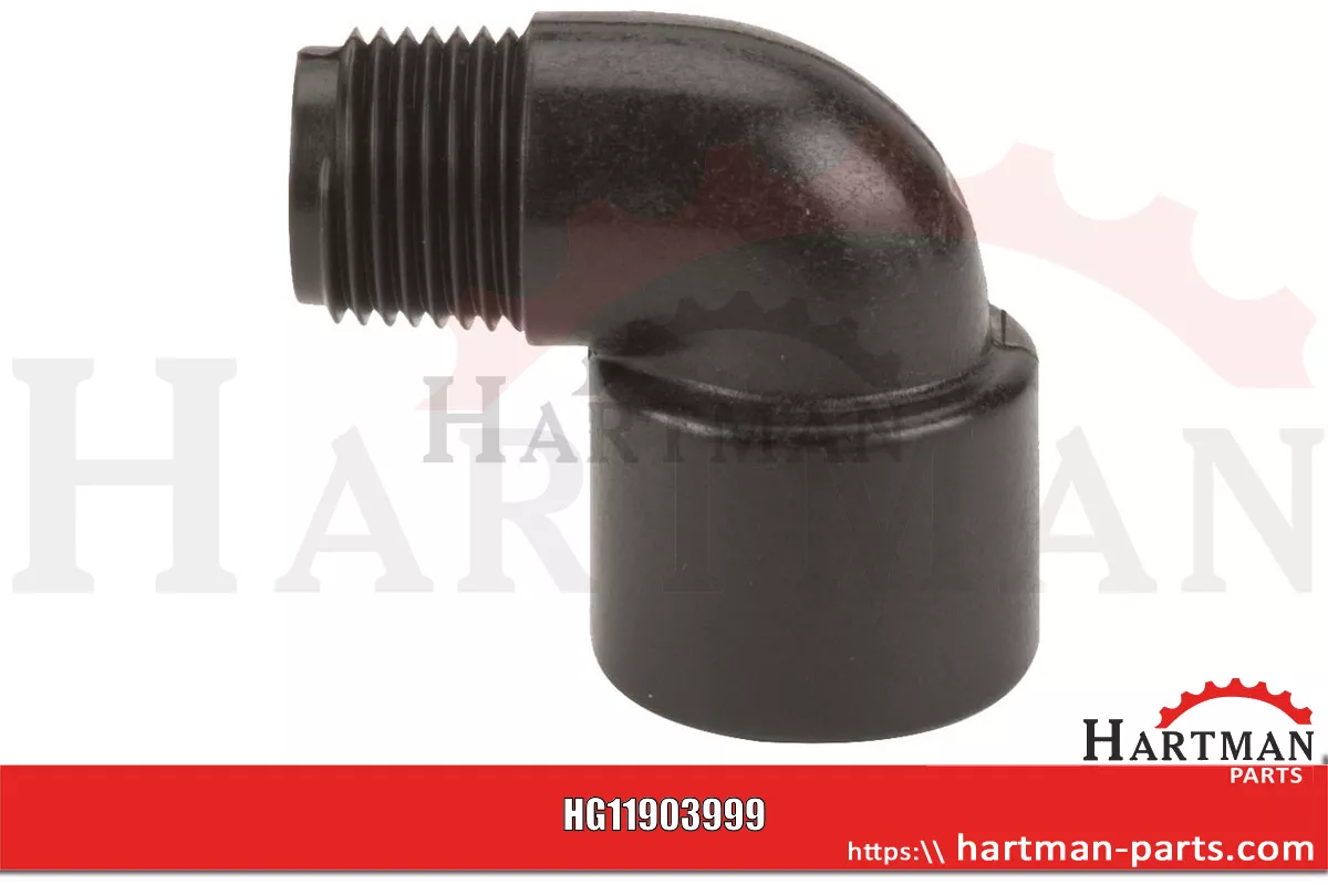 Kolanko 90°, 3/8″
