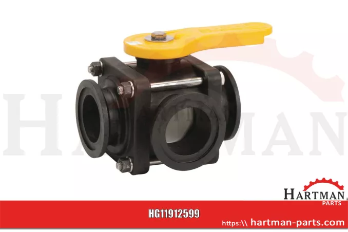 Zawór kulowy 3-drożny FP 2″ 04002989