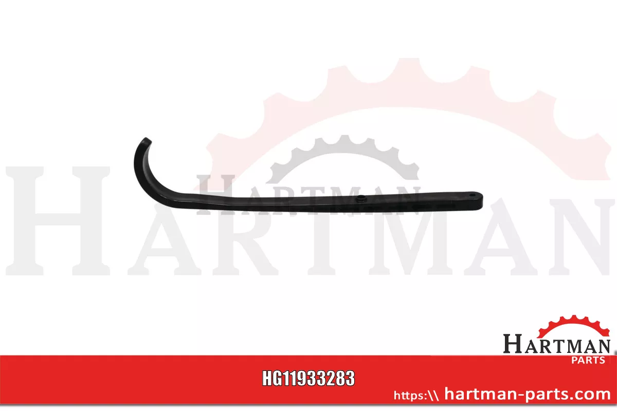 Płoza z tworzywa sztucznego 36x590 mm HDPE Schwarz 942279