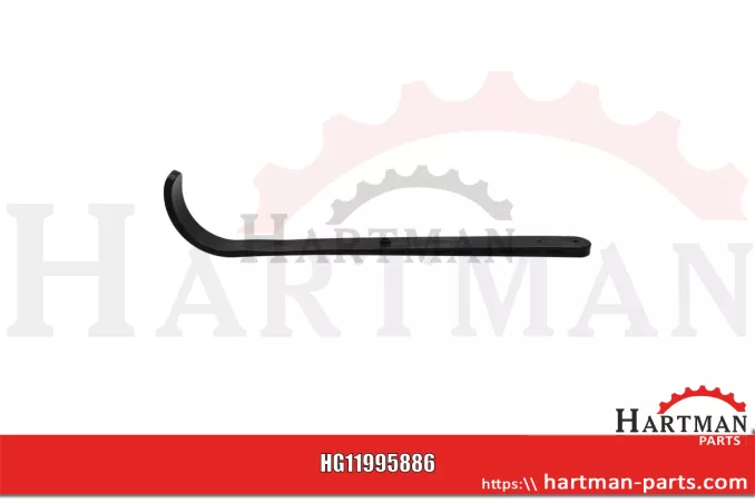 Płoza z tworzywa sztucznego 56 x 775 mm HDPE Schwarz 942280