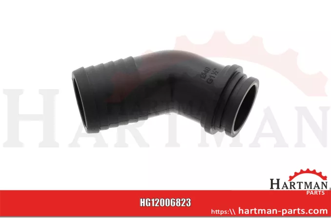 Przyłącze węża Ø 40 mm, 45 stopni , do mit Innengewinde 1 1/2"