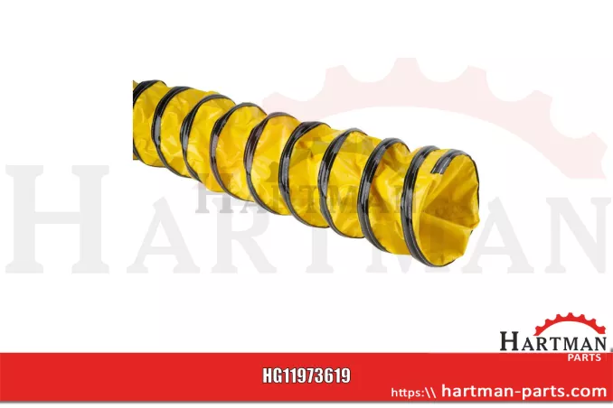 Warmluftschlauch hochflexibel Ø 356 mm Länge: 7,6 Meter